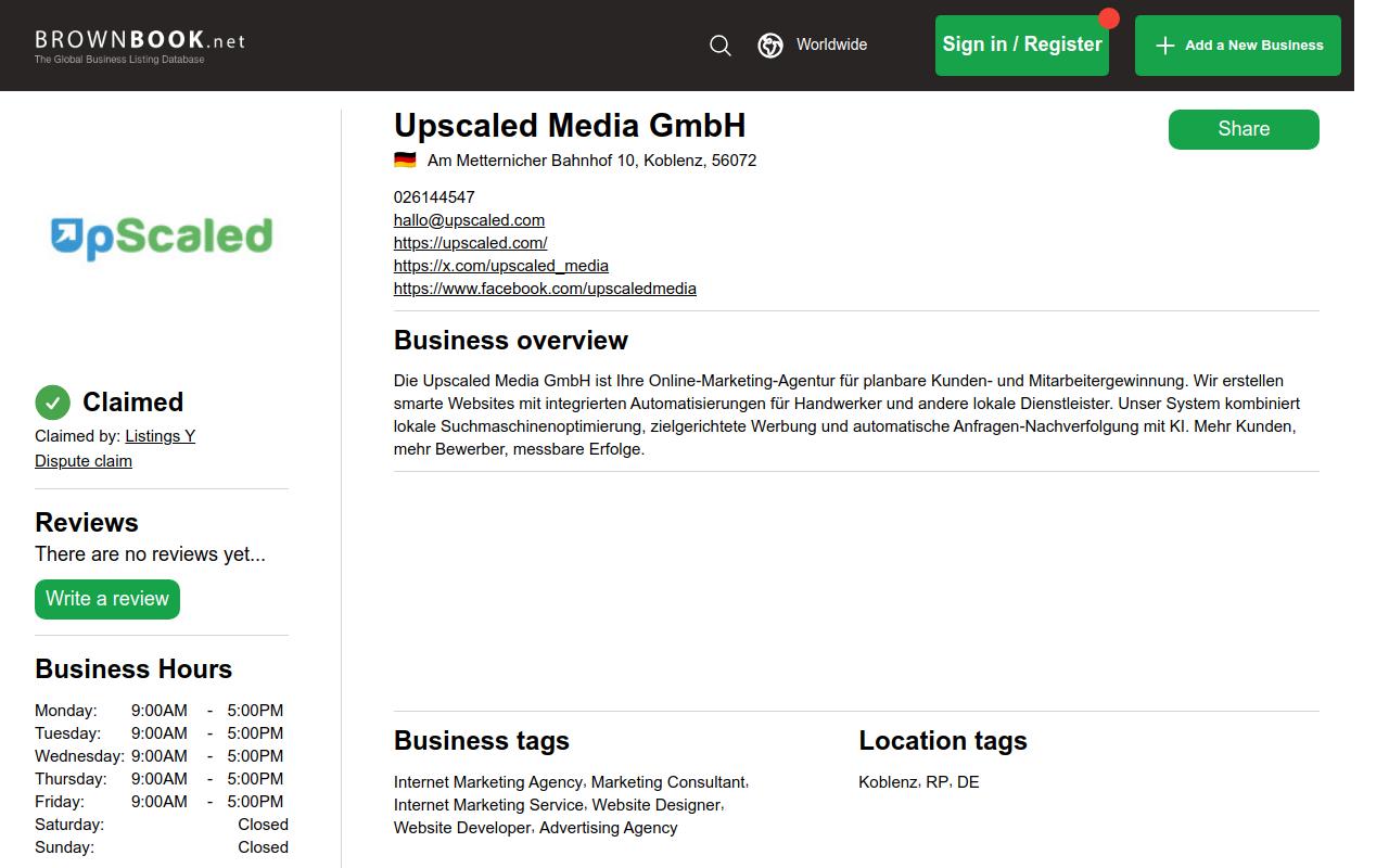 Upscaled Media GmbH