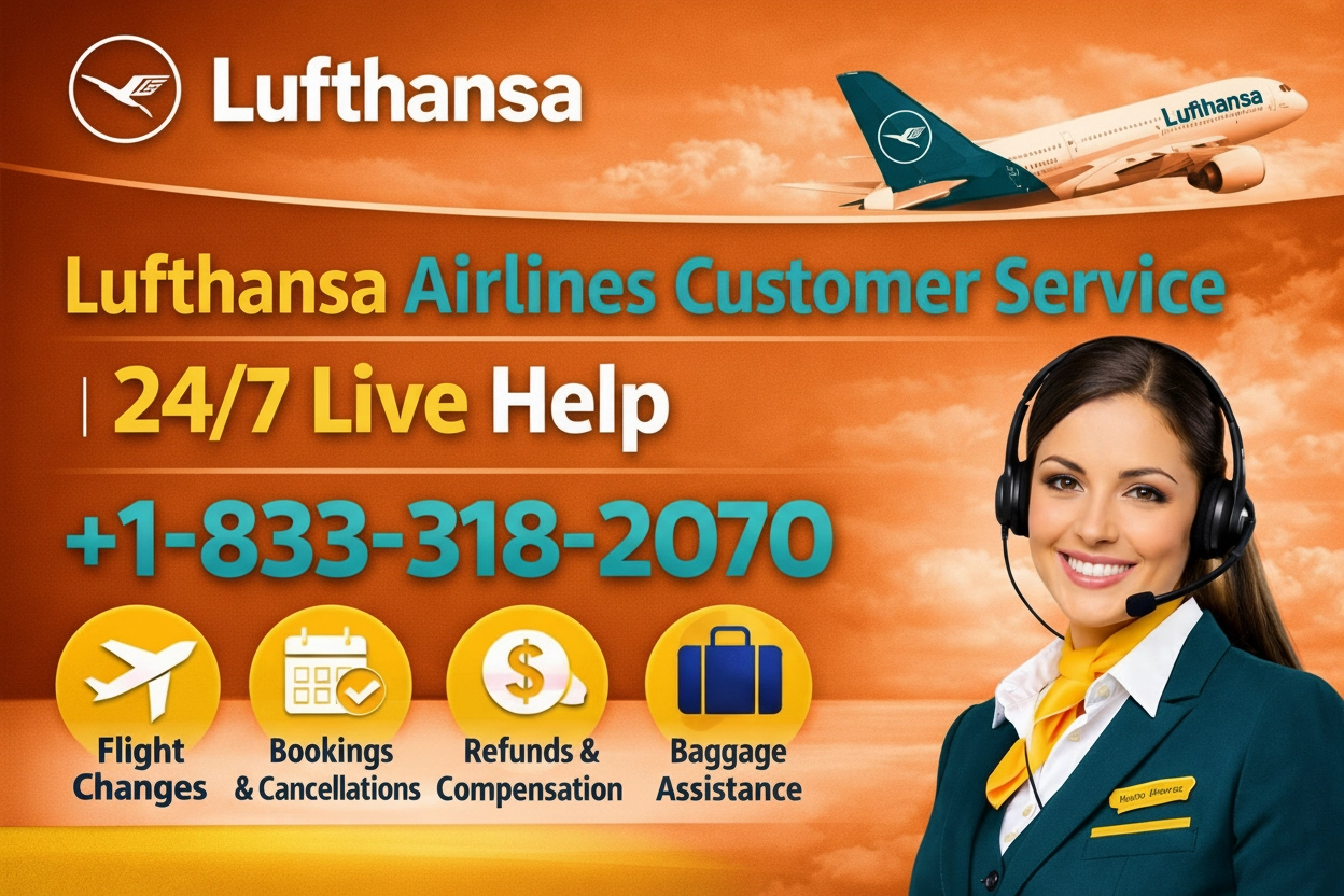 Lufthansa Airlines {{ Customer Service }} Complete Guide to Live Chat Email & Calls Step-by-Step
